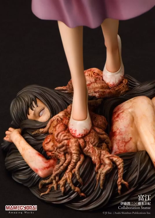 Junji Ito x Yoshiki Fujimoto Tomie Collaboration Statue