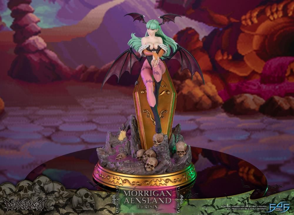 Darkstalkers Morrigan Aensland 1/6 Scale Limited Edition Statue