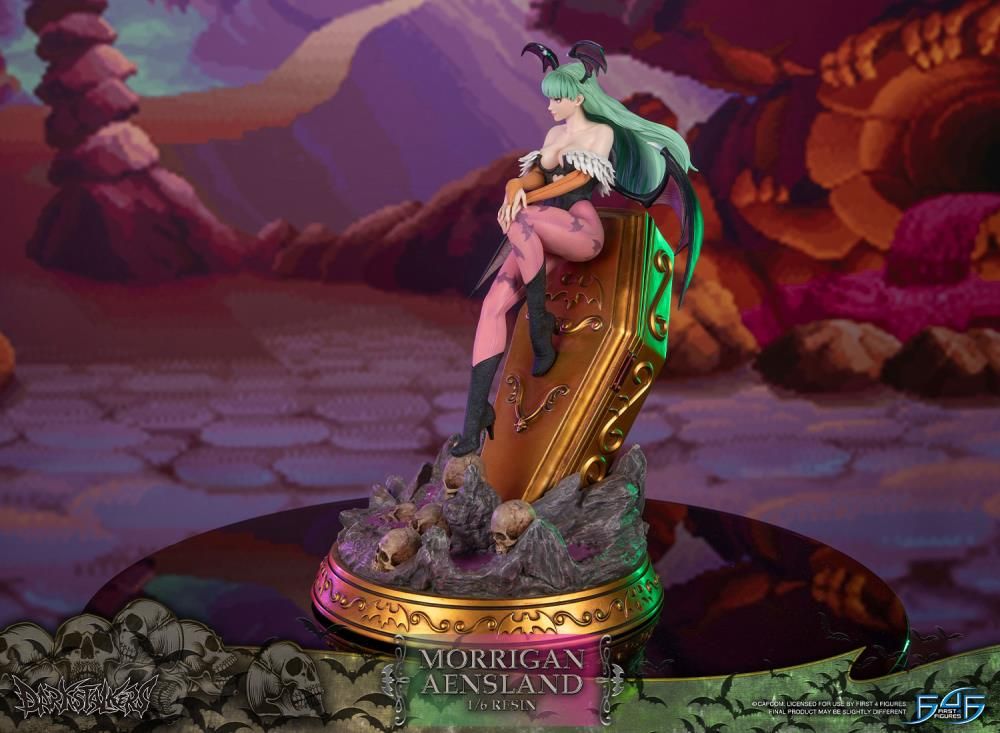Darkstalkers Morrigan Aensland 1/6 Scale Limited Edition Statue