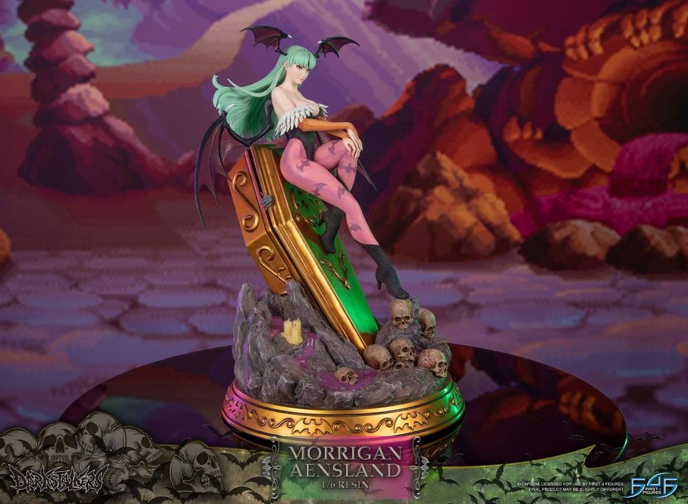 Darkstalkers Morrigan Aensland 1/6 Scale Limited Edition Statue