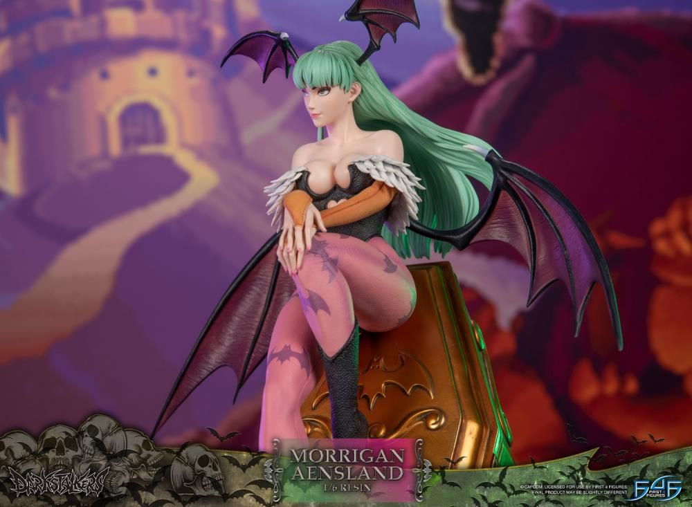 Darkstalkers Morrigan Aensland 1/6 Scale Limited Edition Statue