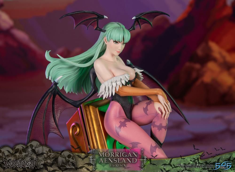Darkstalkers Morrigan Aensland 1/6 Scale Limited Edition Statue