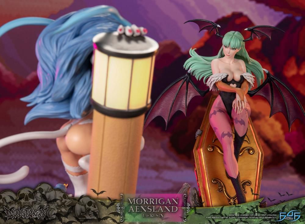Darkstalkers Morrigan Aensland 1/6 Scale Limited Edition Statue