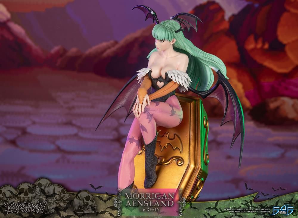 Darkstalkers Morrigan Aensland 1/6 Scale Limited Edition Statue