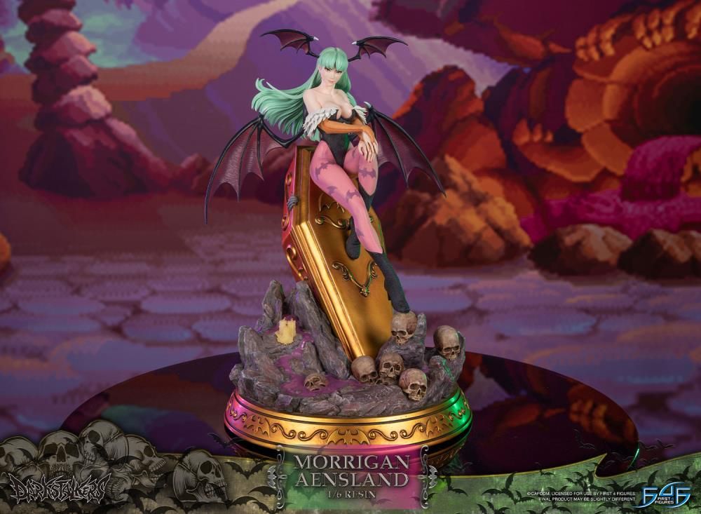 Darkstalkers Morrigan Aensland 1/6 Scale Limited Edition Statue