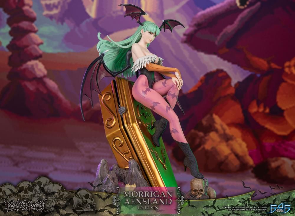 Darkstalkers Morrigan Aensland 1/6 Scale Limited Edition Statue
