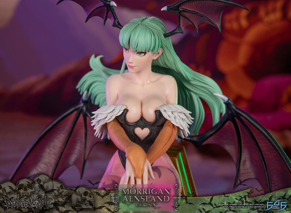 Darkstalkers Morrigan Aensland 1/6 Scale Limited Edition Statue