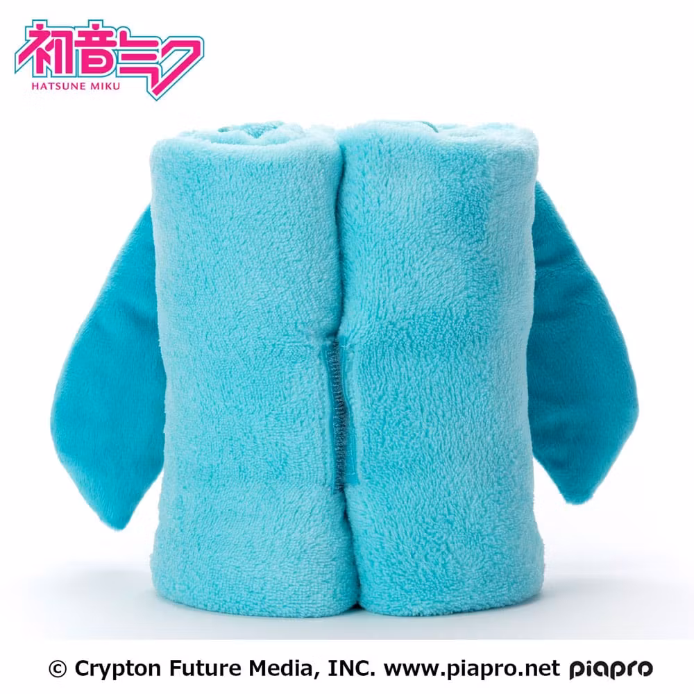 Vocaloid Hatsune Miku Roll-Up Plush Figure Miku