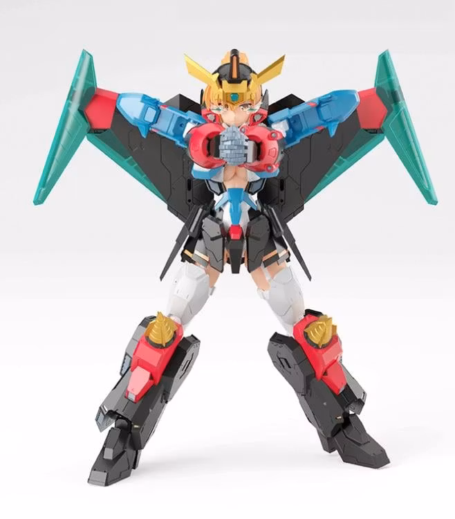 The King of Braves GaoGaiGar Final Cross Frame Girl GaoFighGar Model Kit