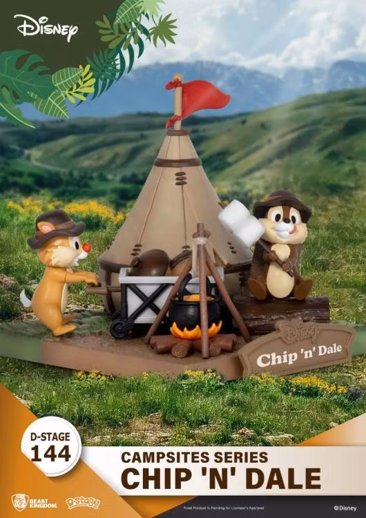 Disney Campsite Series D-Stage DS-144 Chip & Dale