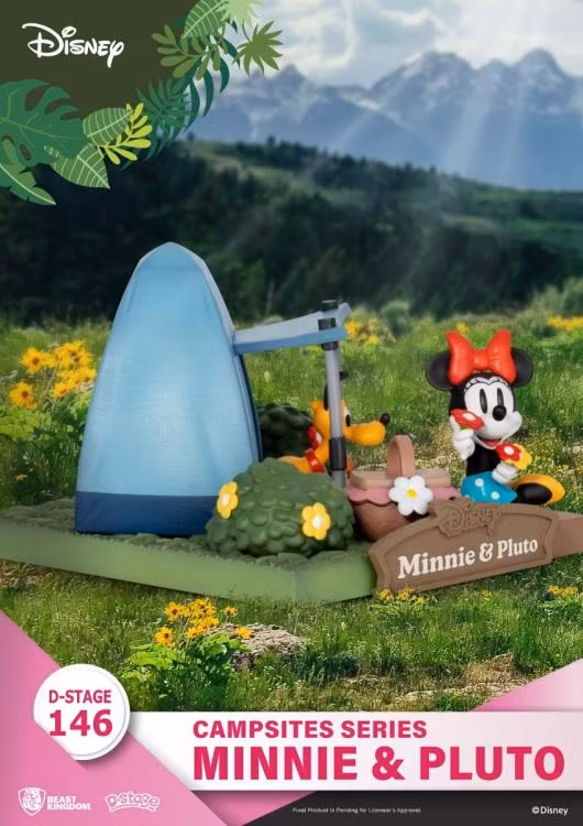Disney Campsite Series D-Stage DS-146 Minnie & Pluto