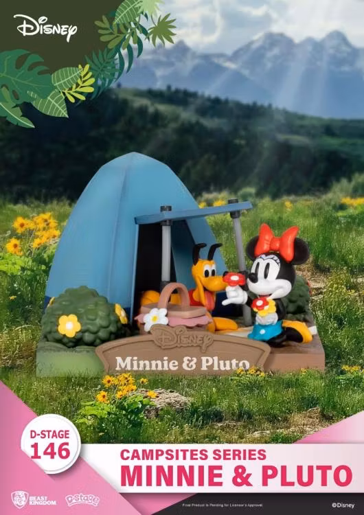 Disney Campsite Series D-Stage DS-146 Minnie & Pluto