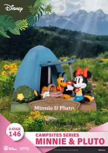 Disney Campsite Series D-Stage DS-146 Minnie & Pluto