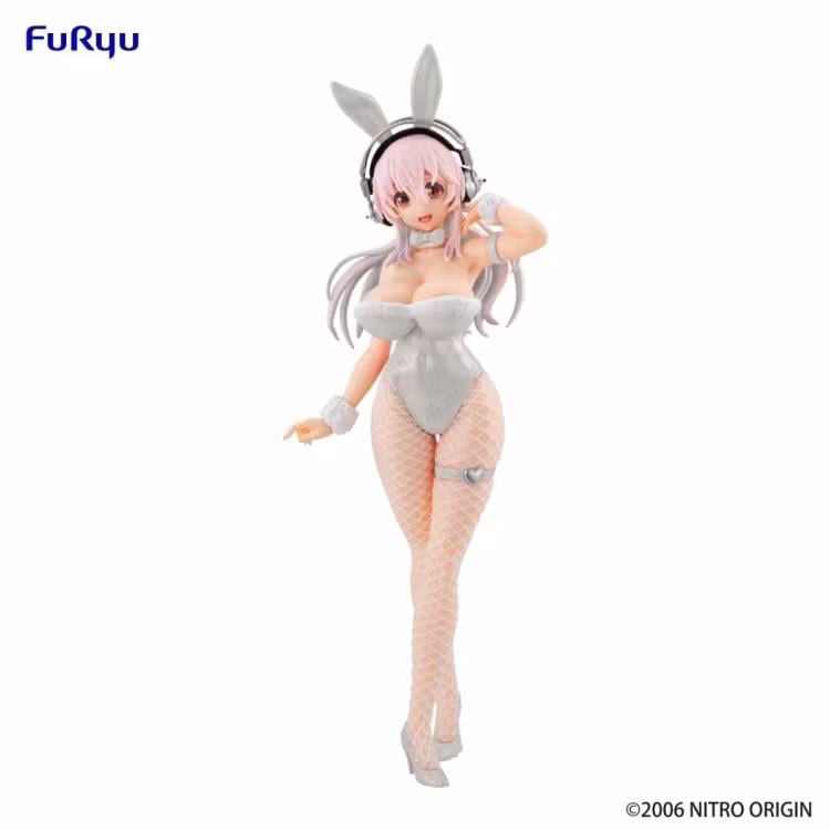 Nitroplus BiCute Bunnies Super Sonico (Pearl White Ver.)