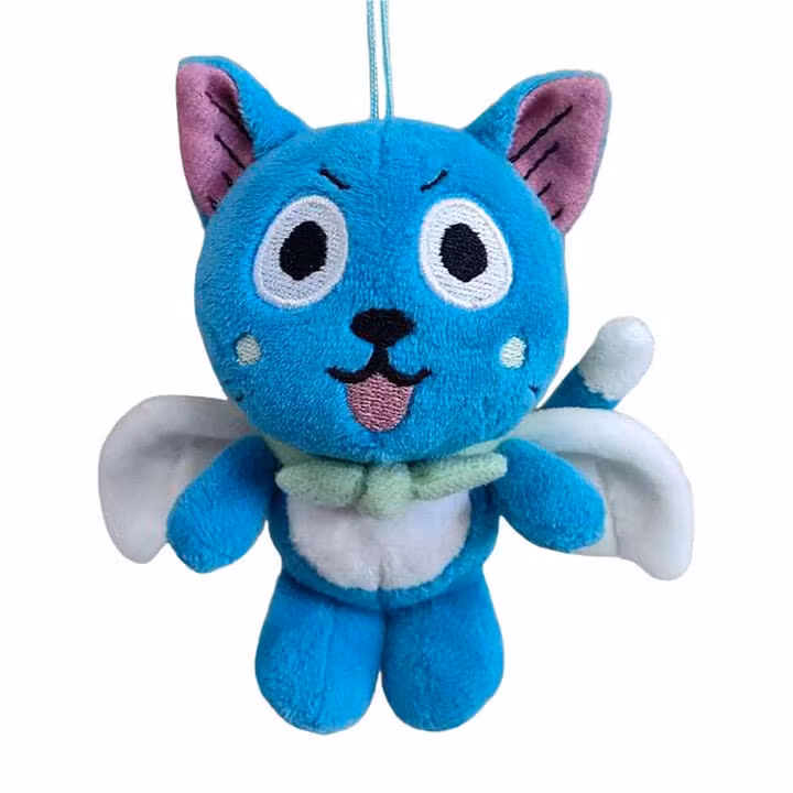 Fairy Tail Plush Figure & Keychain Happy