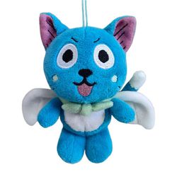 Fairy Tail Plush Figure & Keychain Happy