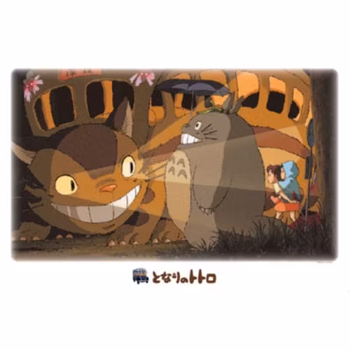 Studio Ghibli My Neighbor Totoro Jigsaw Puzzle Catbus in the night (1000 pieces)