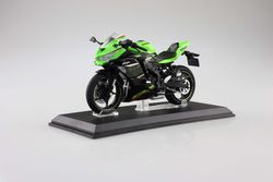 Diecast Bike Series 1/12 Scale Kawasaki Ninja ZX-25R Lime Green x Ebony