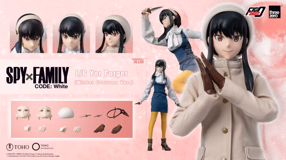 Spy x Family Code: White FigZero Yor Forger (Winter Costumer Ver.) 1/6 Scale Figure