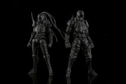 Abara Black Gauna Denji & Nayuta 1/12 Scale Action Figure Set