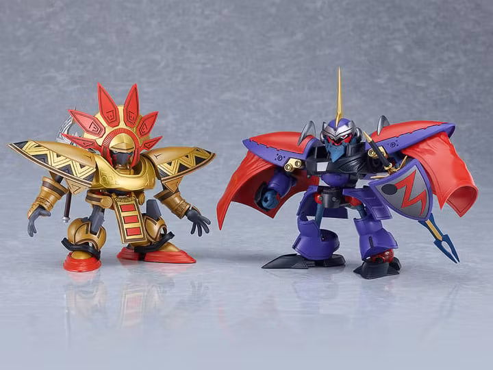 Lord of Lords: Ryu Knight Moderoid Ryu Knight Collection Series 4 Shinebaram & Steru Model Kit