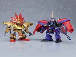 Lord of Lords: Ryu Knight Moderoid Ryu Knight Collection Series 4 Shinebaram & Steru Model Kit