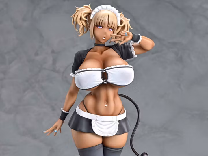 (18+) Black Gal Maid Succubus Cocoa