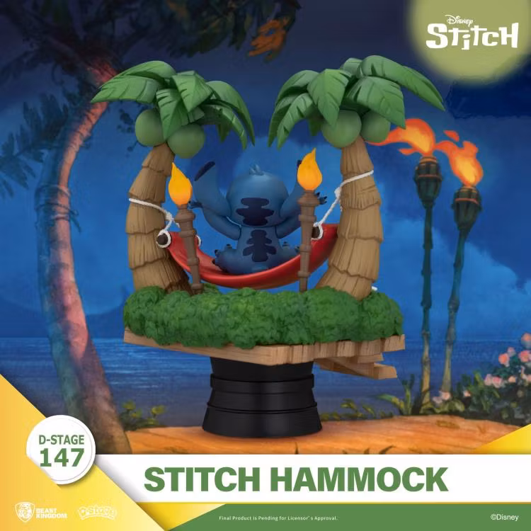 Disney Lilo & Stitch D-Stage DS-147 Stitch Hammock