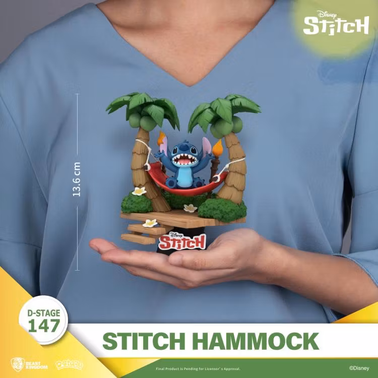Disney Lilo & Stitch D-Stage DS-147 Stitch Hammock