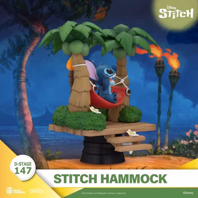 Disney Lilo & Stitch D-Stage DS-147 Stitch Hammock