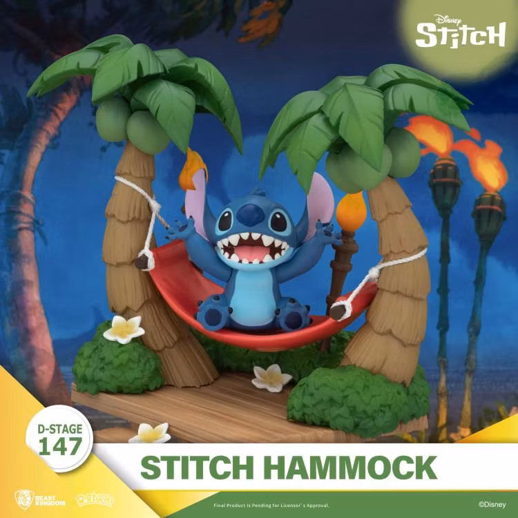 Disney Lilo & Stitch D-Stage DS-147 Stitch Hammock