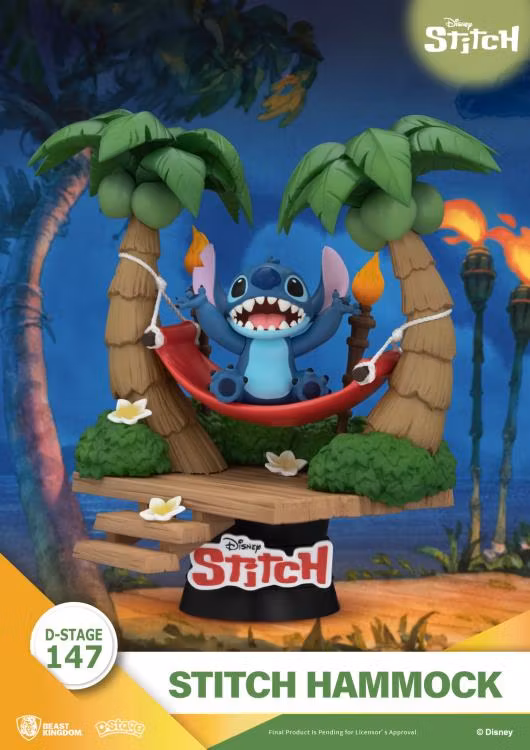 Disney Lilo & Stitch D-Stage DS-147 Stitch Hammock