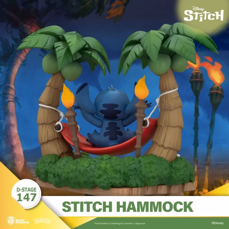 Disney Lilo & Stitch D-Stage DS-147 Stitch Hammock