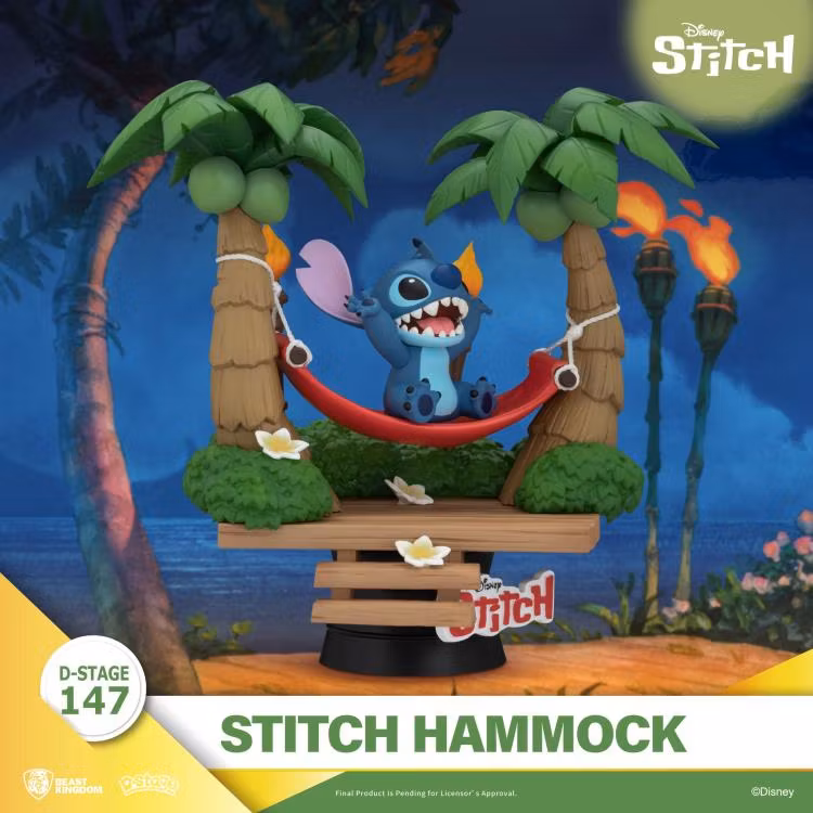 Disney Lilo & Stitch D-Stage DS-147 Stitch Hammock