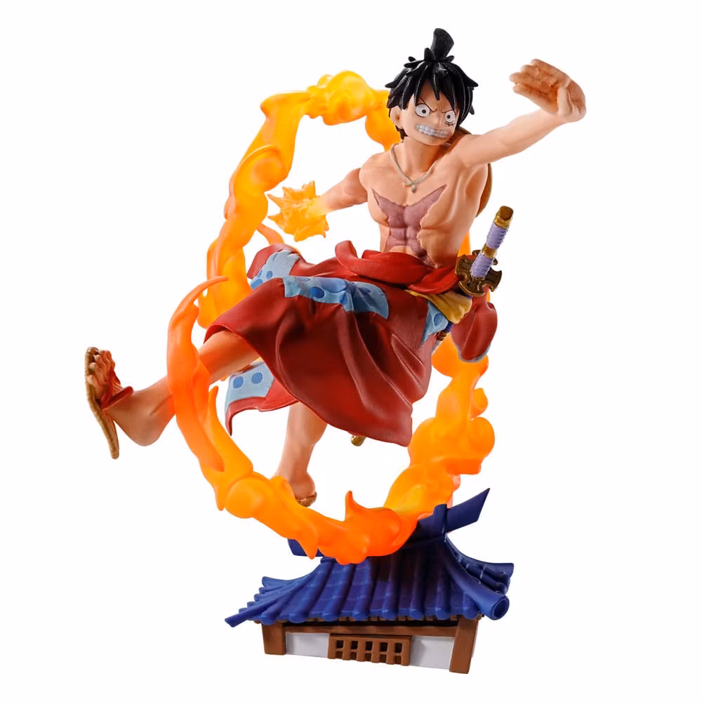 One Piece Petitrama Log Box Rebirth Wano Kuni Vol.1 Set of 4 Figures
