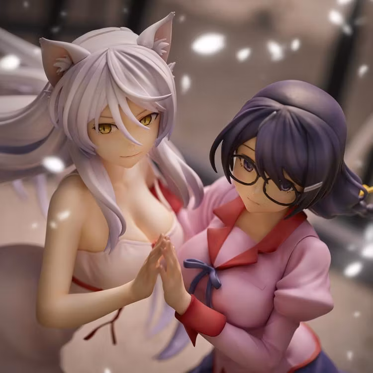 Nekomonogatari Kuro Tsubasa Hanekawa & Black Hanekawa Figure Set (Rerelease)