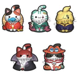 One Piece Mega Cat Project Nyan Piece Nyan! Rubber Clip Set