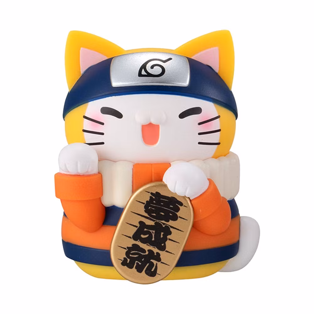 Naruto: Shippuden Nyaruto! Mega Cat Project Beckoning Cat Fortune One More Time Box of 6 Figures