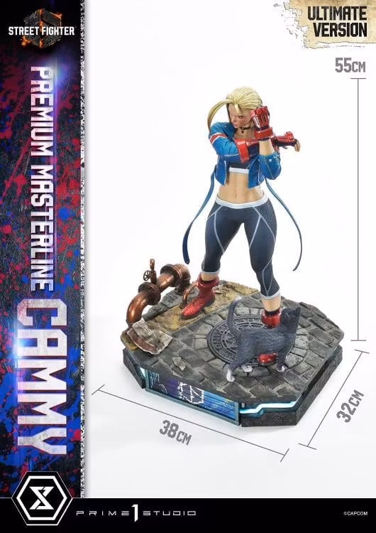 Street Fighter 6 Premium Masterline Cammy (Ultimate Ver.) 1/4 Scale Statue