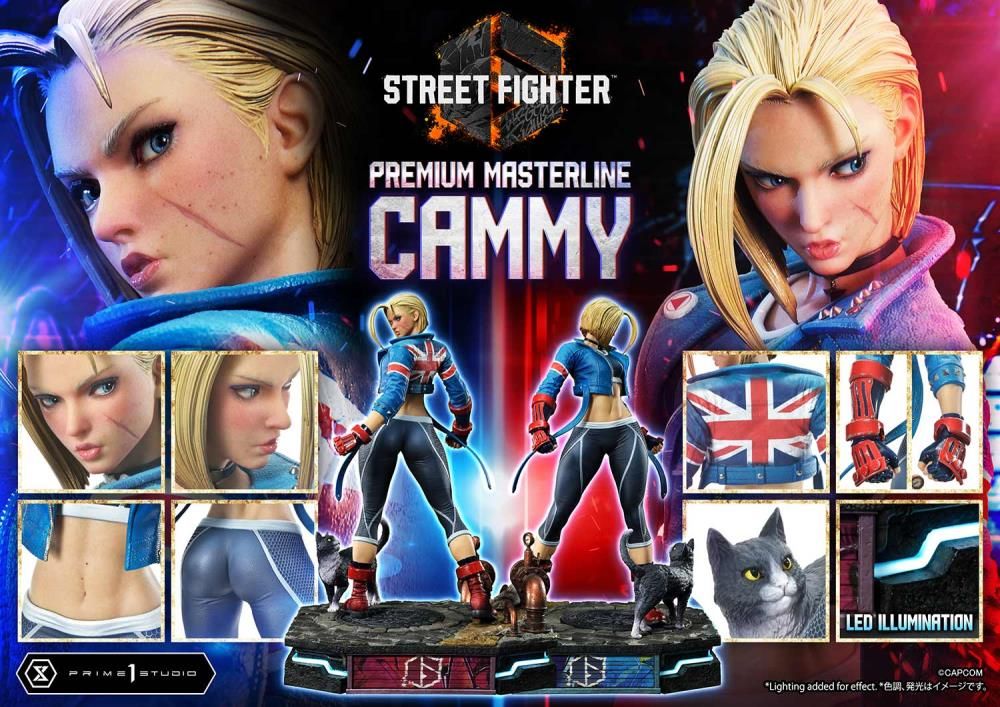 Street Fighter 6 Premium Masterline Cammy 1/4 Scale Statue