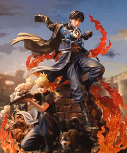 FULLMETAL ALCHEMIST Figurines Roy Mustang & Liza Hawkeye Precious G.E.M FULLMETAL ALCHEMIST Figurines Roy Mustang & Liza Hawkeye Precious G.E.M