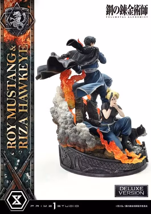 Fullmetal Alchemist: Brotherhood Concept Masterline Roy Mustang & Riza Hawkeye (Deluxe Ver.) 1/6 Scale Statue