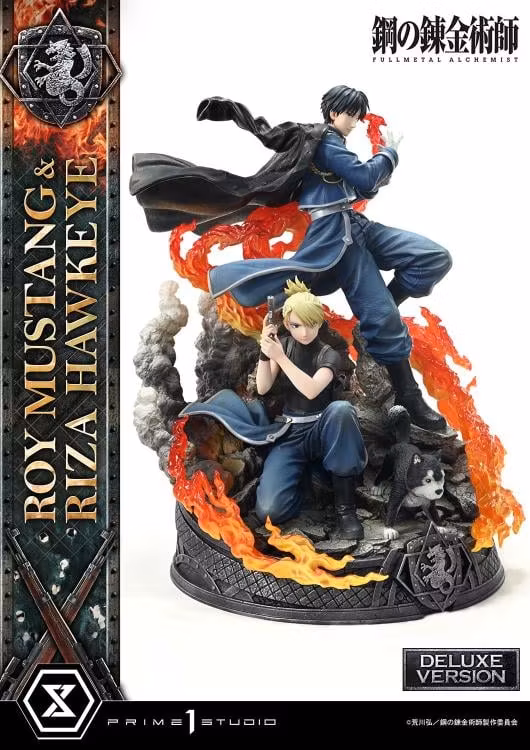 Fullmetal Alchemist: Brotherhood Concept Masterline Roy Mustang & Riza Hawkeye (Deluxe Ver.) 1/6 Scale Statue