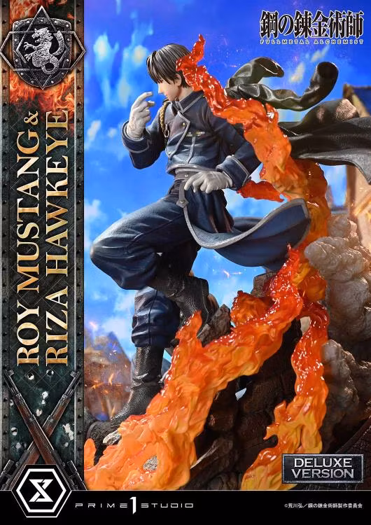 Fullmetal Alchemist: Brotherhood Concept Masterline Roy Mustang & Riza Hawkeye (Deluxe Ver.) 1/6 Scale Limited Edition Statue (with Bonus)