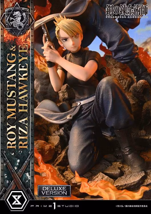 Fullmetal Alchemist: Brotherhood Concept Masterline Roy Mustang & Riza Hawkeye (Deluxe Ver.) 1/6 Scale Limited Edition Statue (with Bonus)