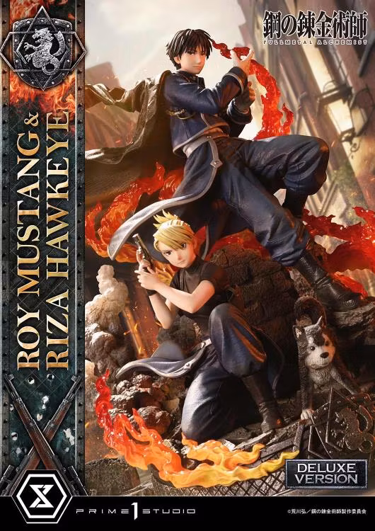 Fullmetal Alchemist: Brotherhood Concept Masterline Roy Mustang & Riza Hawkeye (Deluxe Ver.) 1/6 Scale Limited Edition Statue (with Bonus)