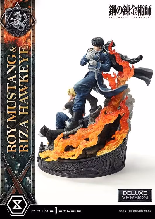 Fullmetal Alchemist: Brotherhood Concept Masterline Roy Mustang & Riza Hawkeye (Deluxe Ver.) 1/6 Scale Limited Edition Statue (with Bonus)