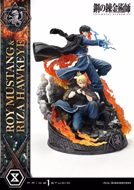 Fullmetal Alchemist: Brotherhood Concept Masterline Roy Mustang & Riza Hawkeye (Deluxe Ver.) 1/6 Scale Limited Edition Statue (with Bonus)