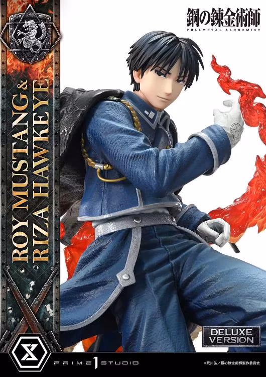 Fullmetal Alchemist: Brotherhood Concept Masterline Roy Mustang & Riza Hawkeye (Deluxe Ver.) 1/6 Scale Limited Edition Statue (with Bonus)