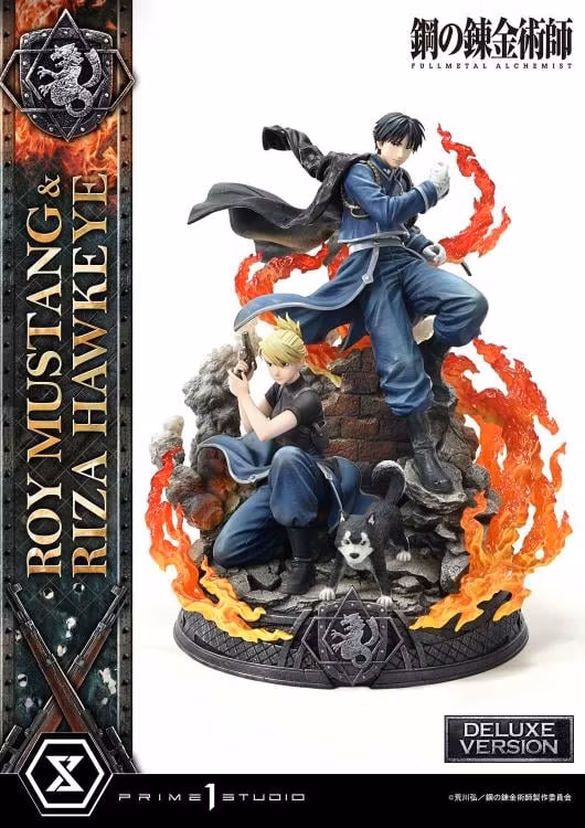 Fullmetal Alchemist: Brotherhood Concept Masterline Roy Mustang & Riza Hawkeye (Deluxe Ver.) 1/6 Scale Limited Edition Statue (with Bonus)